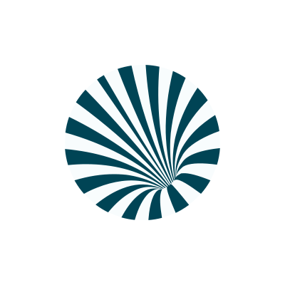 Vortex Optical Illusion Logo