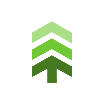 Top Growth Arrow Tree Logo