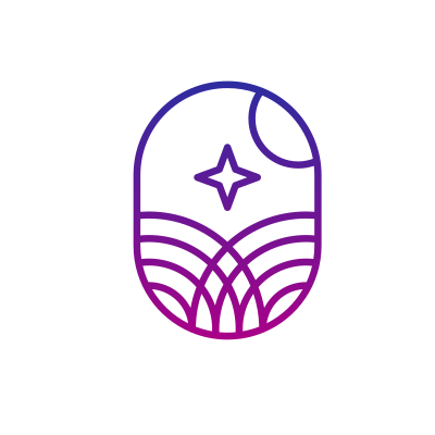 Night Sky Luxurious Logo