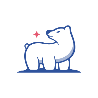 Polar Bear Northern Star Logo